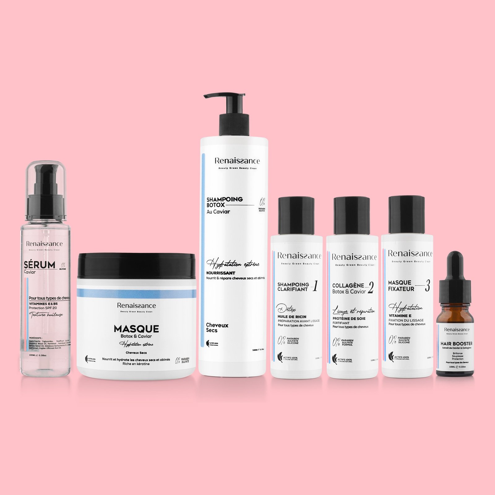 Pack complet Botox Hydratation-Extrême cheveux Secs